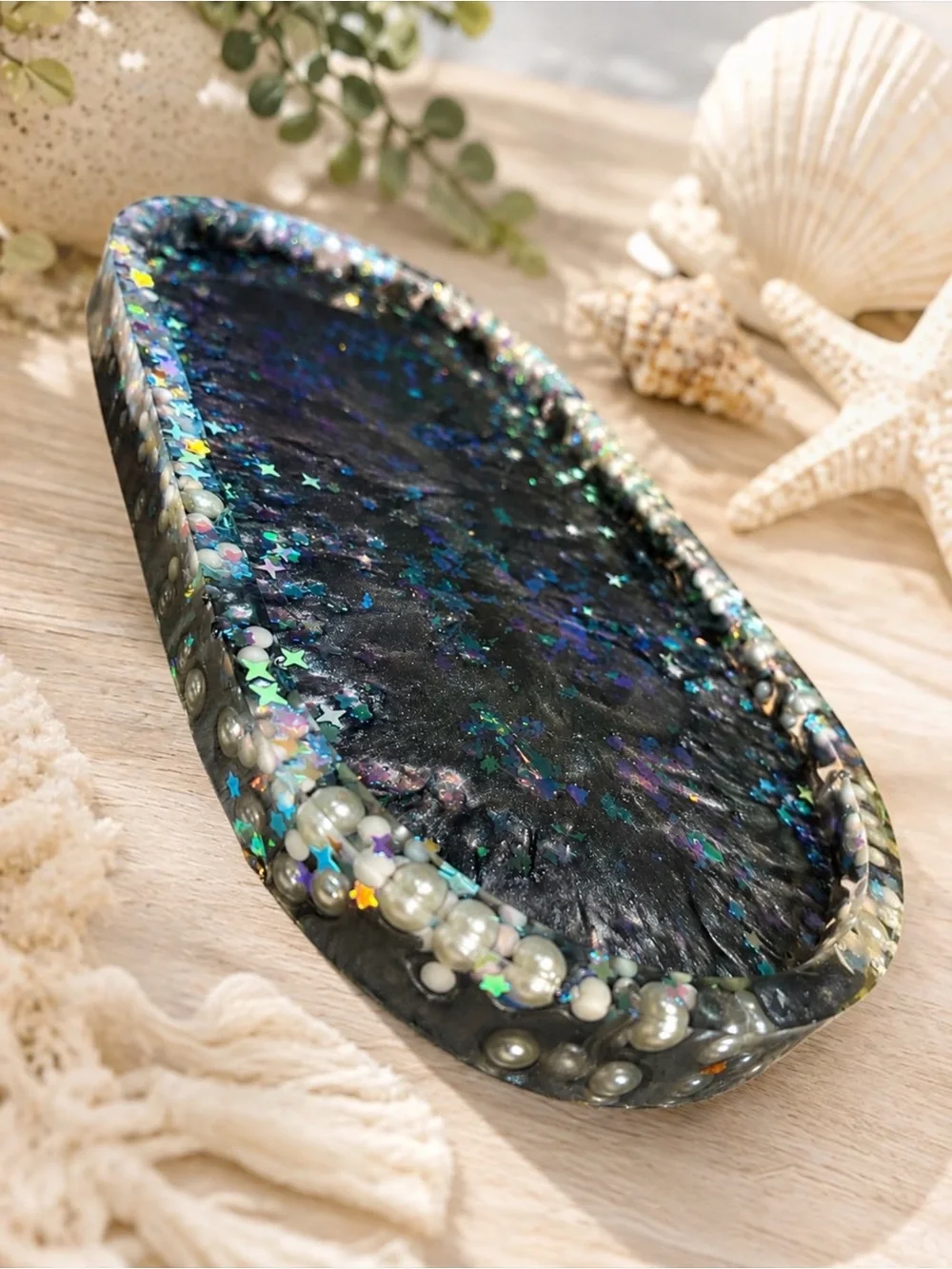 Handmade elegant black